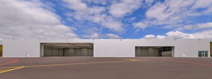 Nowy hangar dla lotnictwa General Aviation na gdańskim lotnisku (fot. Port Lotniczy Gdańsk)2