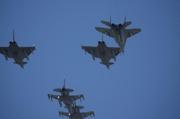 Wspólny lot w ramach NATO Air Shielding (fot. Michał Niwicz)