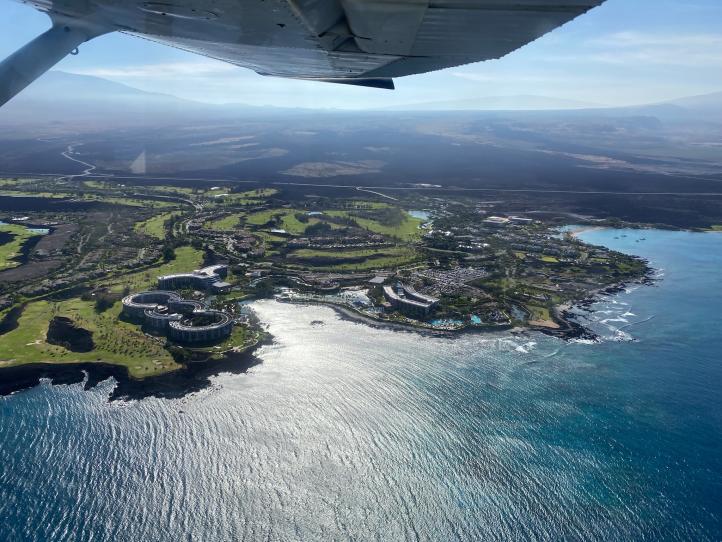 Samolotem GA na Hawajach - jeden z wielu resortów