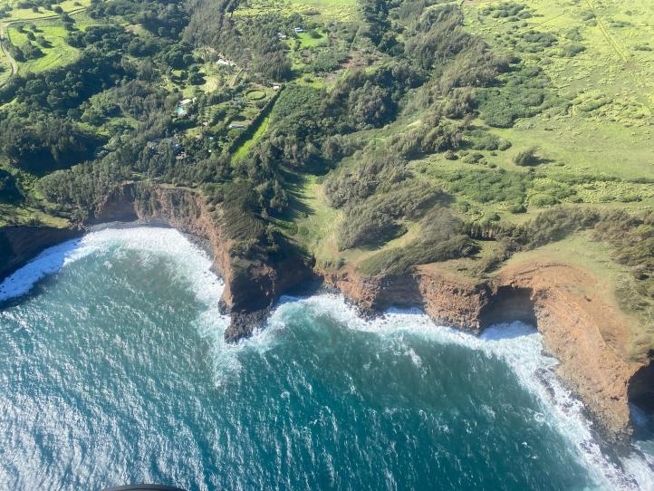 Samolotem GA na Hawajach - widoki w okolicach Upolu