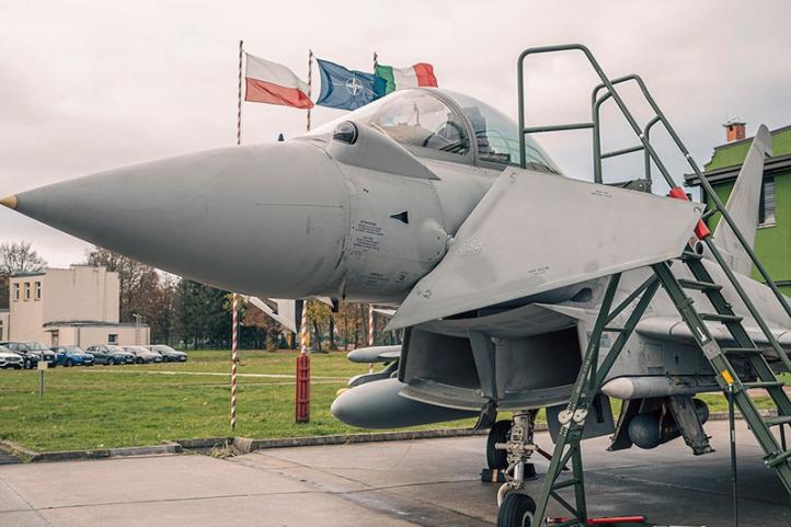 Włoskie Air Policing w Polsce (fot. Paweł Sobkowicz)