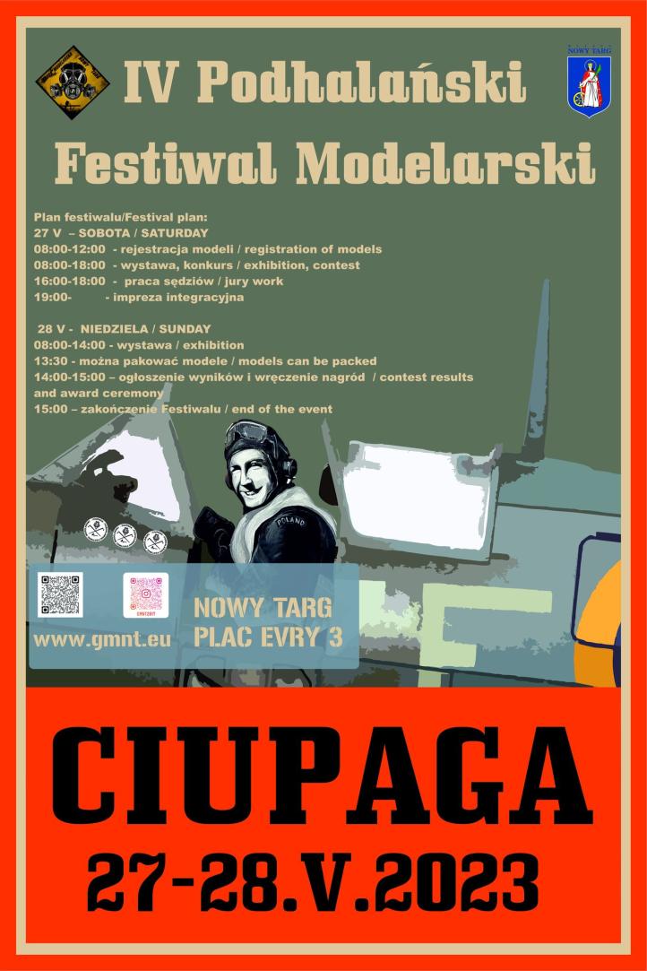 IV Podhalański Festiwal Modelarski CIUPAGA w Nowym Targu (fot. Grupa Modelarska Nowy Targ)