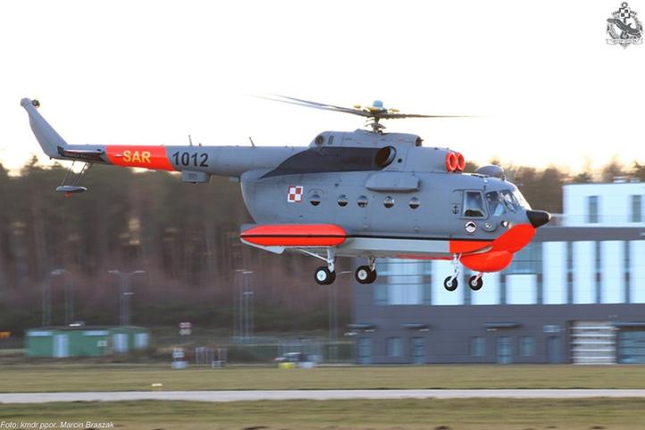 Śmigłowiec Mi-14PŁR należący do BLMW