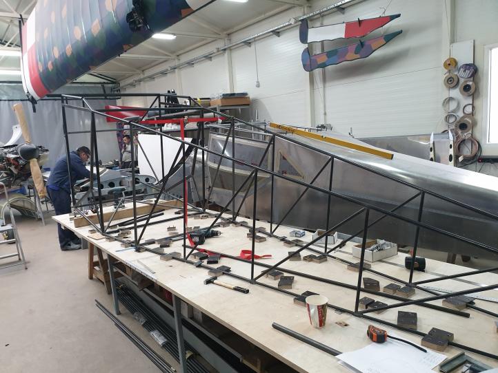 Budowa repliki RWD-6 w zakładach TZL