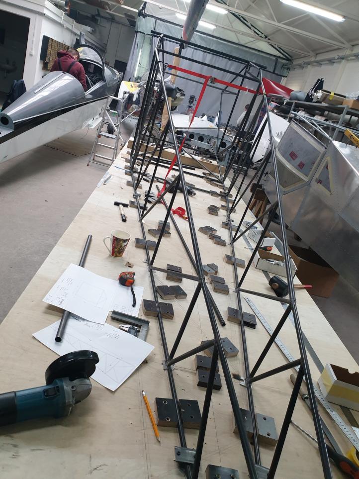 Budowa repliki RWD-6 w zakładach TZL