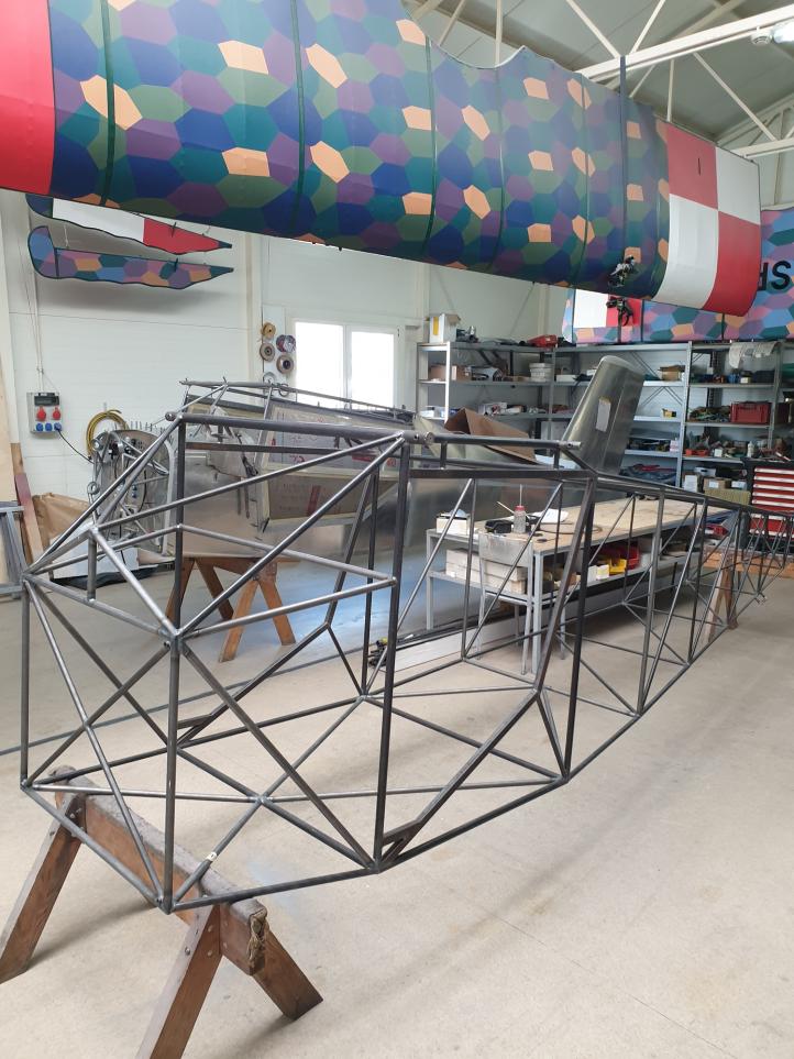Budowa repliki RWD-6 w zakładach TZL