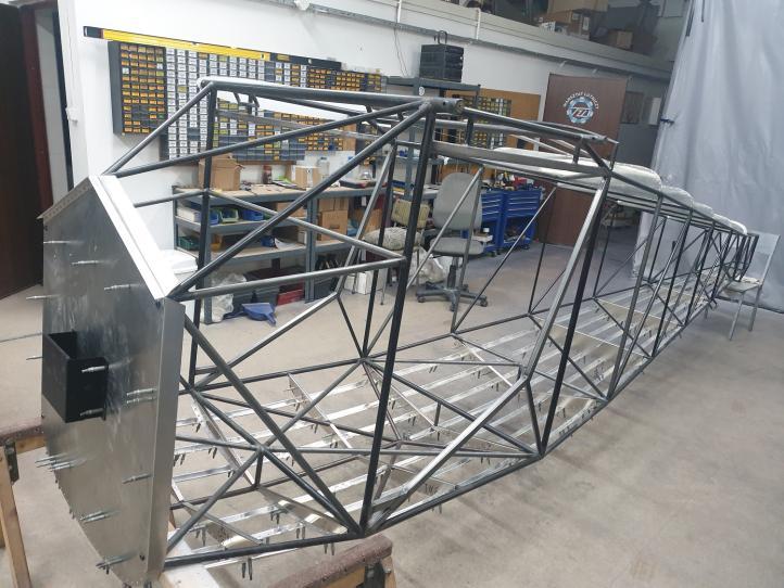 Budowa repliki RWD-6 w zakładach TZL