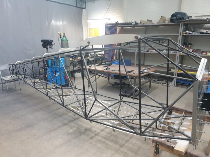 Budowa repliki RWD-6 w zakładach TZL