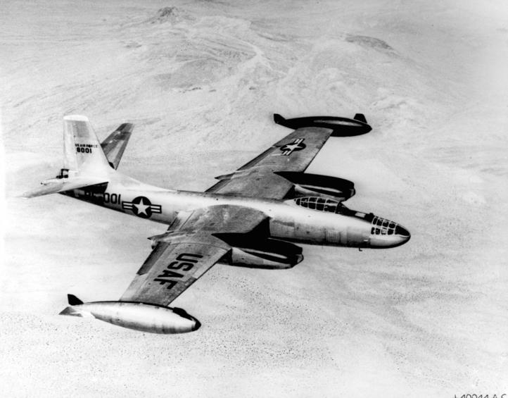 B-45C (fot. USAF, Domena publiczna, Wikimedia Commons)