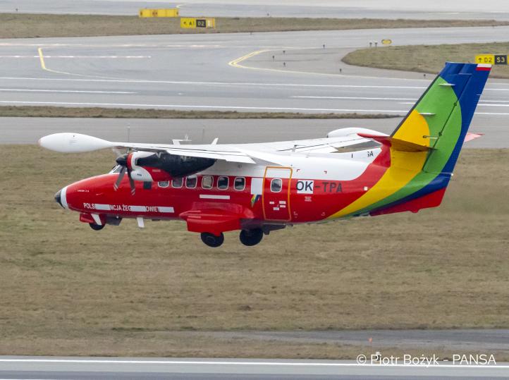 LET L-410 Turbolet Papuga (SP-TPA) - start (fot. Piotr Bożyk, PAŻP)