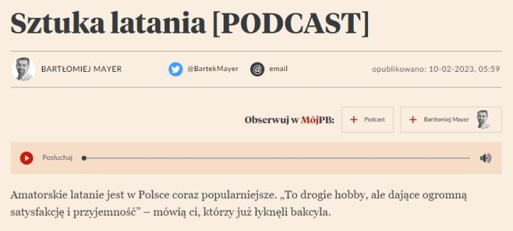 Sztuka latania - podcast Pulsu Biznesu