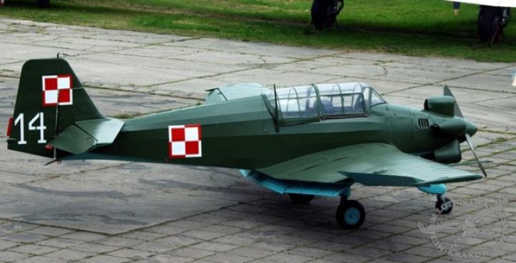 WSK TS-9 Junak 3 w Muzeum Lotnictwa Polskiego w Krakowie (fot. muzeumlotnictwa.pl)