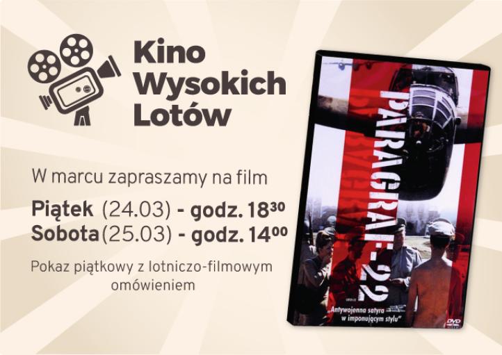 Kino Wysokich Lotów - marzec 2023