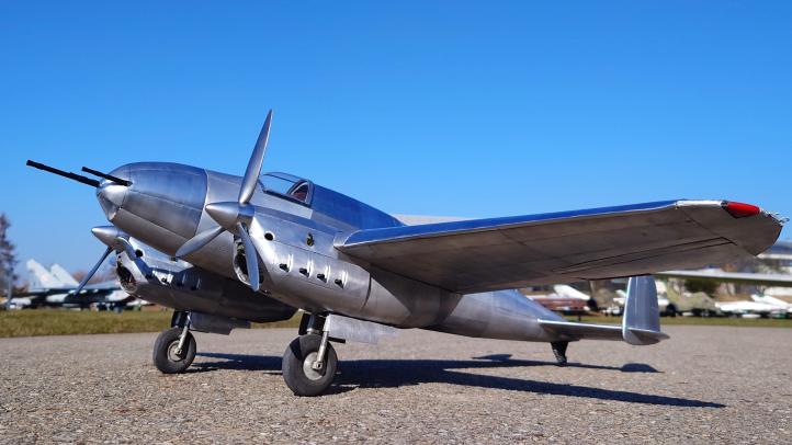 PZL.38 Wilk - model w Muzeum Lotnictwa Polskiego w Krakowie (fot. Muzeum Lotnictwa Polskiego w Krakowie)