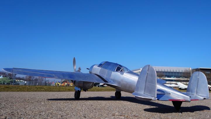 PZL.38 Wilk - model w Muzeum Lotnictwa Polskiego w Krakowie (fot. Muzeum Lotnictwa Polskiego w Krakowie)3