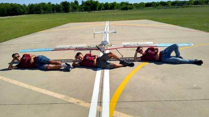Akademicki Klub Lotniczy PWr na zawodach SAE Aero Design West w Teksasie (fot. Akademicki Klub Lotniczy PWr)2