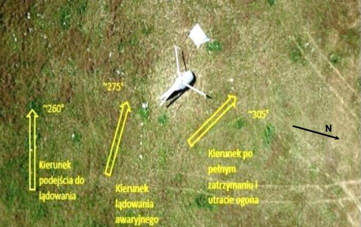 Wypadek śmigłowca SP-NCA_c, fot. PKBWL