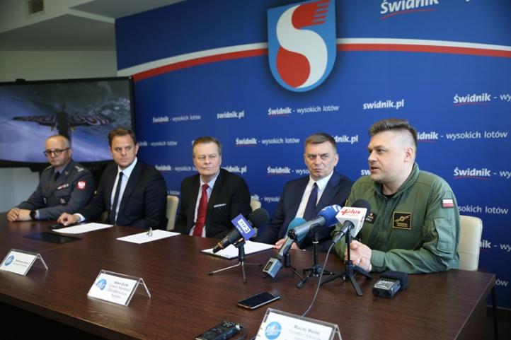 Świdnik Air Festival - konferencja (fot. Świdnik Air Festival)