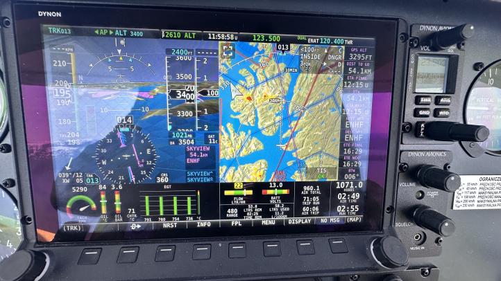Heading North Cape samolotem ultralekkim 