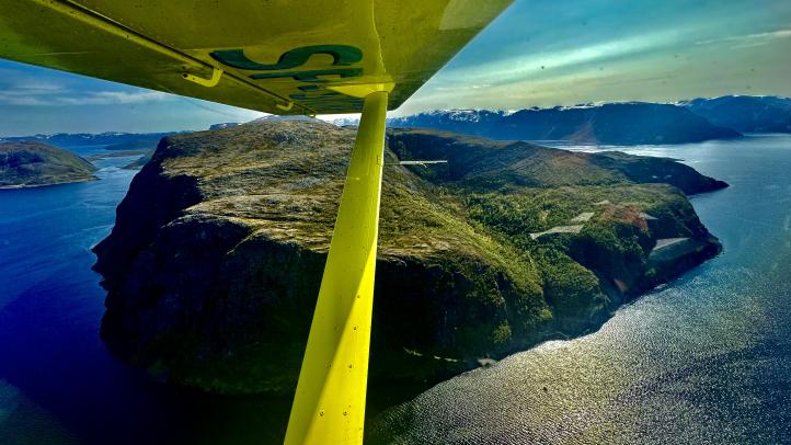 Heading North Cape samolotem ultralekkim