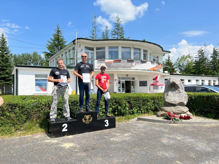 IX Memoriał Grzegorza Krzyżanowskiego - podium (fot. Paramotor Team Poland)