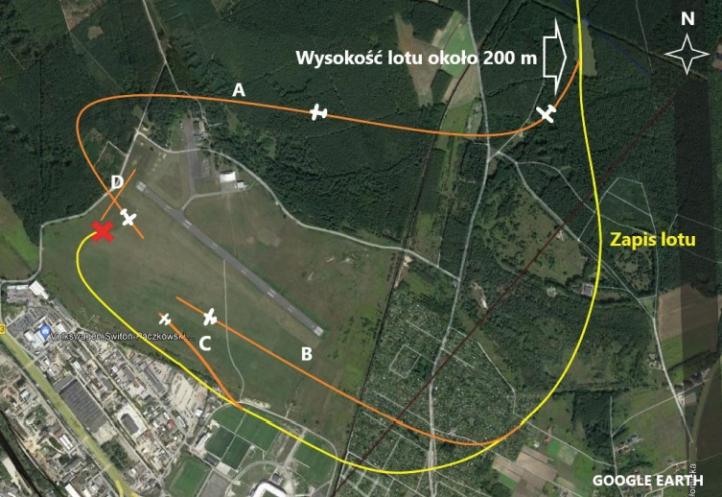 Wypadek szybowca ASG-29E, fot. PKBWL