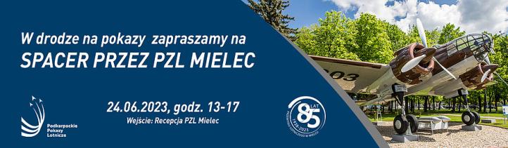 Zaproszenie na spacer przez teren Polskich Zakładów Lotniczych w Mielcu (fot. PZL Mielec)