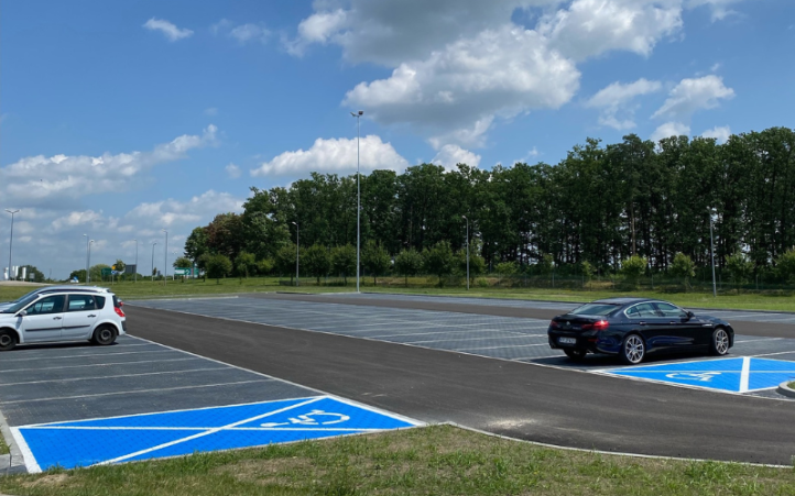 Port Lotniczy Lublin - nowy parking (fot. swidnik.pl)