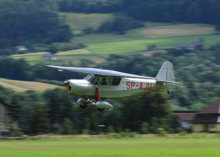 Replika RWD-5R (SP-AJU) w locie (fot. Agnieszka Uchman)2