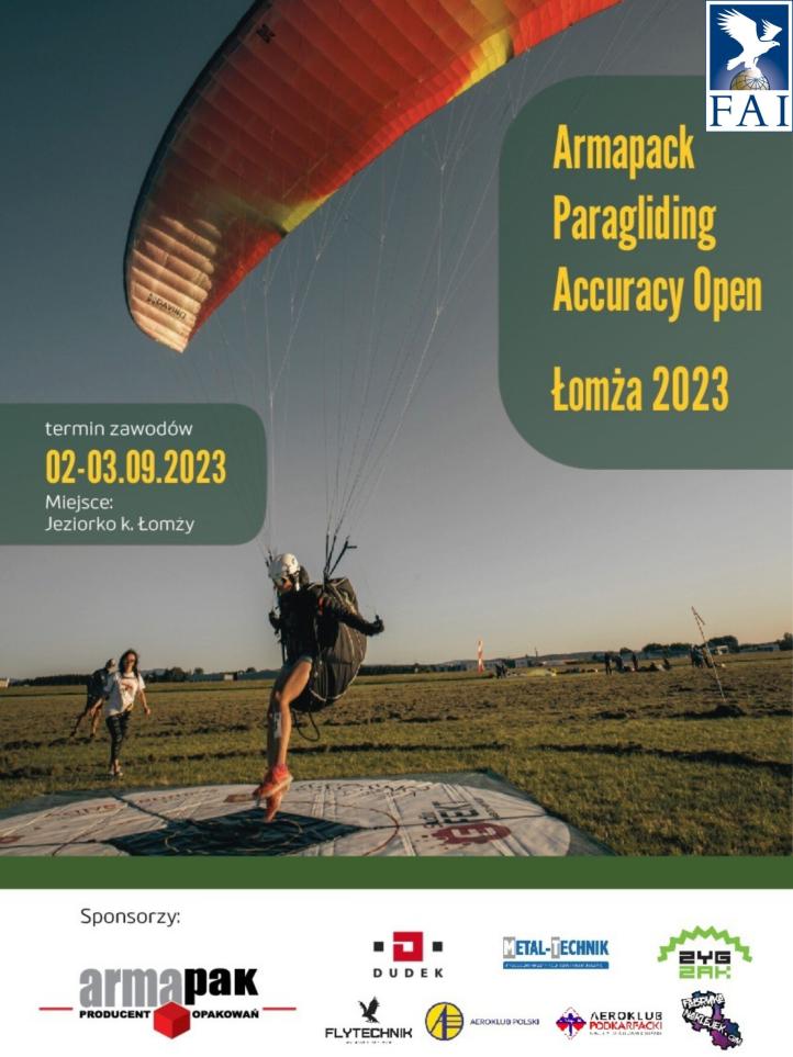 Zawody Armapak Paragliding Accuracy Open (fot. flytechnik.pl)