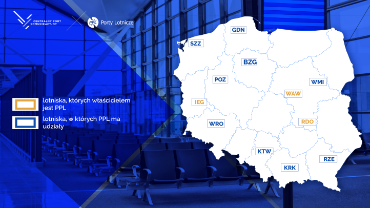 Polskie Porty Lotnicze w Grupie Kapitałowej CPK (fot. CPK)