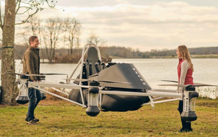 RECON - elektryczny, jednomiejscowy, ultralekki eVTOL opracowywany przez RYSE Aero Technologies (fot. RYSE)2