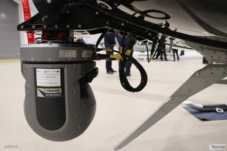 Bell-407GXi dla Policji - sprzęt do monitorowania (fot. Krzysztof Chrzanowski, BKS KGP)