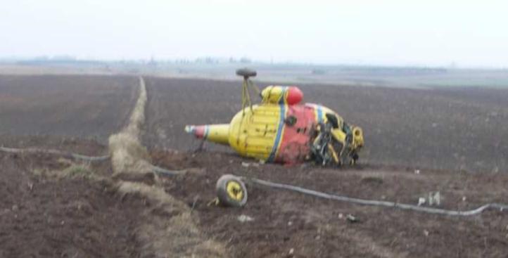 Wypadek śmigłowca Mi-2plus SP-SXF, fot. PKBWL