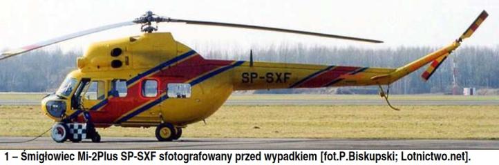 Wypadek śmigłowca Mi-2plus SP-SXF, fot. PKBWL