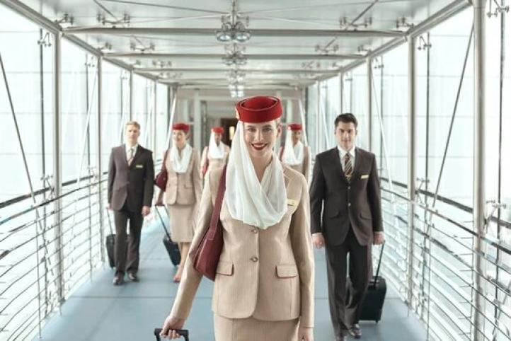 Polacy w załodze pokładowej Emirates (fot. Emirates)
