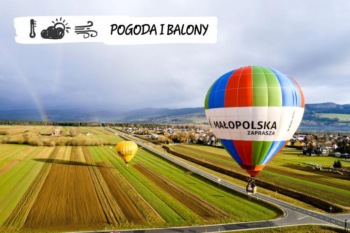 Małopolski Festiwal Balonowy - Odlotowa Małopolska - pogoda i balony (fot. Małopolski Festiwal Balonów 'Odlotowa Małopolska')