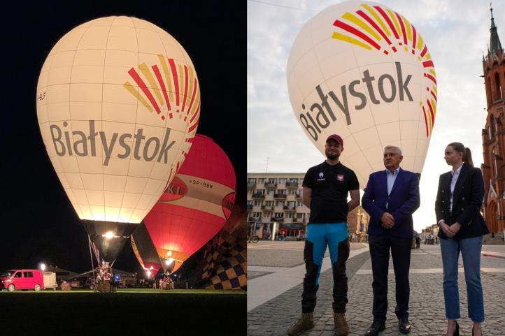 Nowy balon Denisa Dawidziuka (fot. Denis Dawidziuk, Dawid Gromadzki)