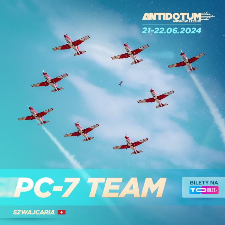 PC-7 TEAM na Antidotum Airshow Leszno 2024 (fot. Antidotum Airshow Leszno)