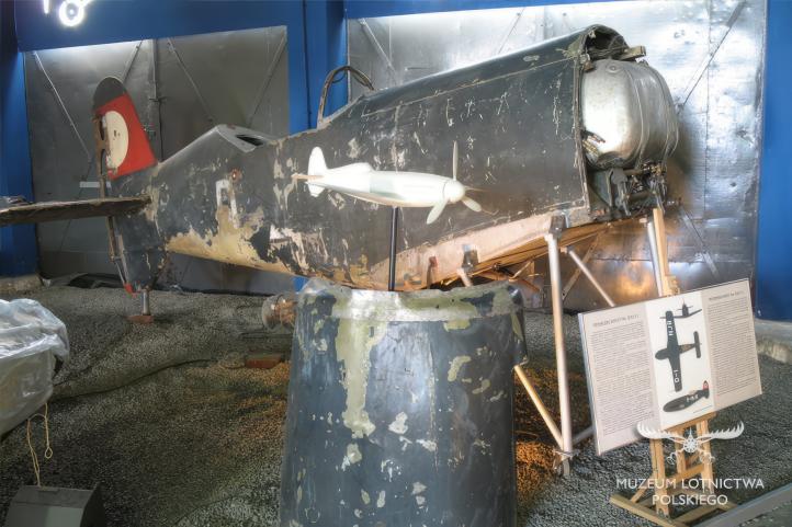 Kadłub rekordowego Me 209 V1 w zbiorach Muzeum Lotnictwa Polskiego w Krakowie (fot. muzeumlotnictwa.pl)