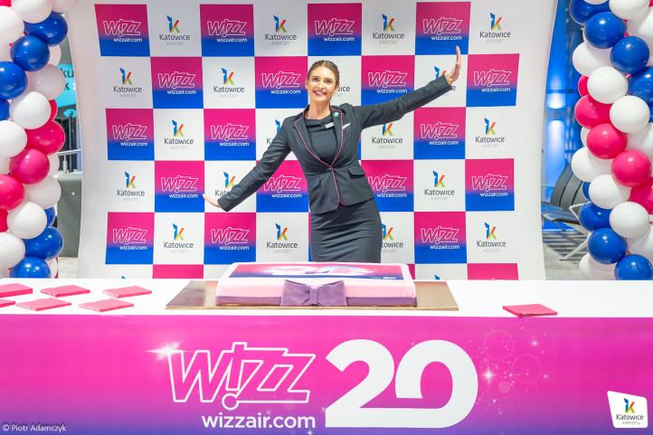 20 lat linii Wizz Air w Porcie Lotniczym Katowice (fot. Piotr Adamczyk)