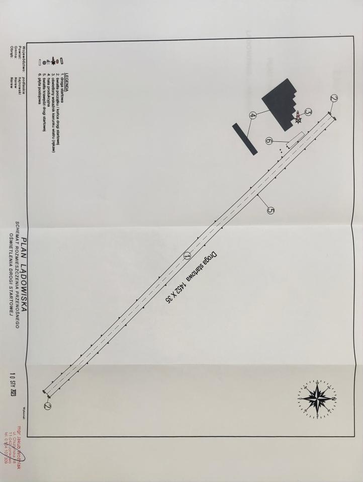 Lądowisko Pronar w Narwi