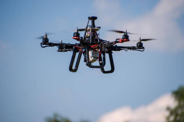 Dron Akademickiego Klubu Lotniczego na Droniada Challenge 2024 (fot. AKL) Dron Akademickiego Klubu Lotniczego na Droniada Challenge 2024 (fot. AKL)