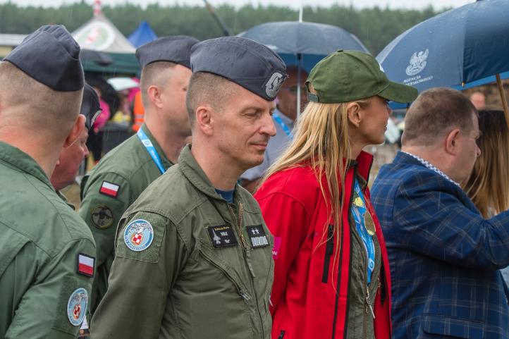 Gen. dyw. pilot Ireneusz Nowak na II Światowym Zlocie Śmigłowców (fot. Business Helicopter Club, Facebook)
