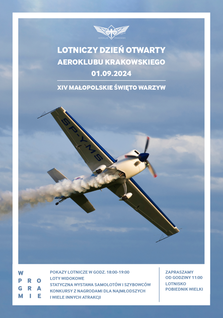 Dzień otwarty Aeroklubu Krakowskiego