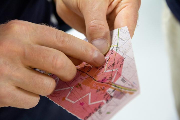 Badanie tras na Światowych Igrzyskach Lotniczych FAI 2015 (fot. Marcus King, FAI)