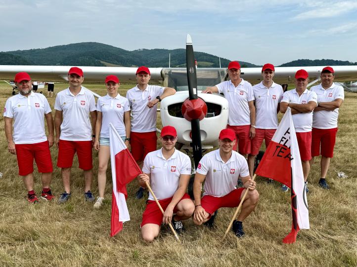 Polska reprezentacja na III Mistrzostwach Świata Air Navigation Race na Słowacji
