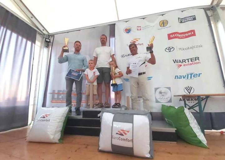 Leszno Cup 2024 podium w klasie Open (fot. Aeroklub Leszczyński)