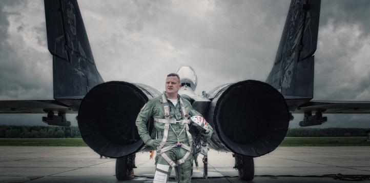 Płk pil. Piotr Iwaszko (fot. 1 Skrzydło Lotnictwa Taktycznego)