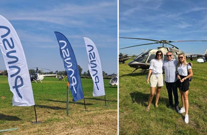 II Piknik ze Śmigłowcami w Skalbmierzu (fot. 4M COPTER Michał Nowacki)
